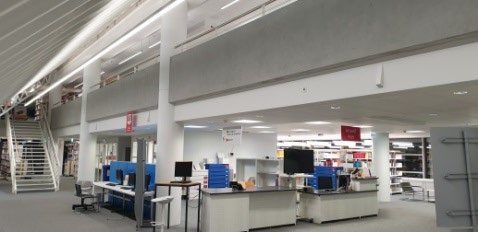 Aperçu: UNI-Mail éclairage Bibliothèque